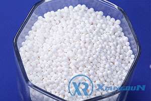 XR109 activated alumina for polyethylene and polymer purification